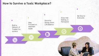 Technqiues To Survive A Toxic Workplace Training Ppt