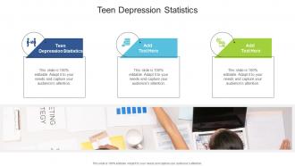Teen Depression Statistics In Powerpoint And Google Slides Cpb