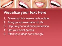 Teeth medical powerpoint templates and powerpoint backgrounds 0711