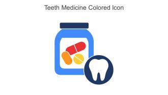 Teeth Medicine Colored Icon In Powerpoint Pptx Png And Editable Eps Format