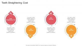 Teeth Straightening Cost In Powerpoint And Google Slides Cpb