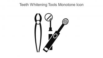 Teeth Whitening Tools Monotone Icon In Powerpoint Pptx Png And Editable Eps Format