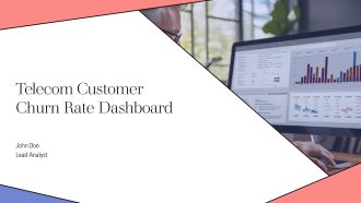 Telecom Customer Churn Rate Dashboard PPT Information AT
