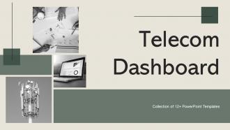 Telecom Dashboard Powerpoint PPT Template Bundles