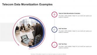 Telecom Data Monetization Examples In Powerpoint And Google Slides Cpb