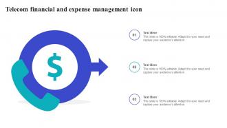Telecom Financial And Expense Management Icon