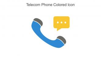 Telecom Phone Colored Icon In Powerpoint Pptx Png And Editable Eps Format