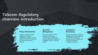 Telecom Regulatory Overview PPT Slides AT Content Ready Impressive