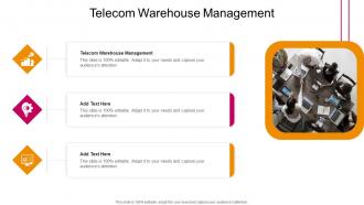 Telecom Warehouse Management In Powerpoint And Google Slides Cpb