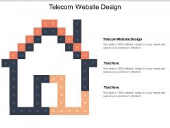 Telecom website design ppt powerpoint presentation outline introduction cpb