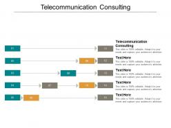 Telecommunication consulting ppt powerpoint presentation inspiration visuals cpb