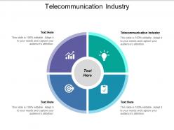 Telecommunication industry ppt powerpoint presentation summary example topics cpb