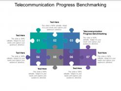 Telecommunication progress benchmarking ppt powerpoint presentation summary example introduction cpb
