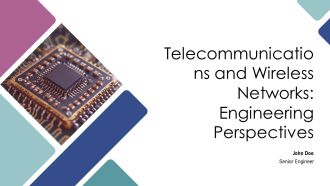 Telecommunications And Wireless Networks Engineering Perspectives PPT Presentation AT