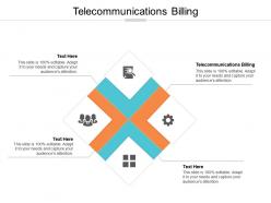Telecommunications billing ppt powerpoint presentation infographic template format cpb