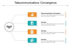 Telecommunications convergence ppt powerpoint presentation pictures smartart cpb