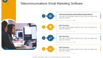 Telecommunications Email Marketing Software In Powerpoint And Google Slides Cpb