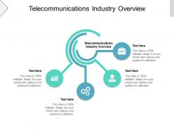 Telecommunications industry overview ppt powerpoint presentation portfolio templates cpb