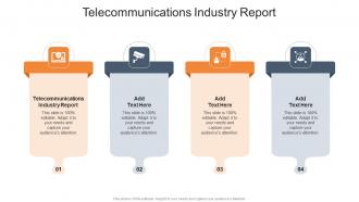 Telecommunications Industry Report In Powerpoint And Google Slides Cpb