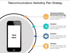 Telecommunications marketing plan strategy ppt powerpoint presentation professional designs cpb