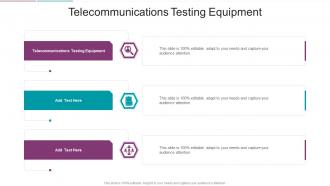 Telecommunications Testing Equipment In Powerpoint And Google Slides Cpb