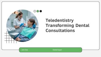 Teledentistry Transforming Dental Consultations PPT Summary AT