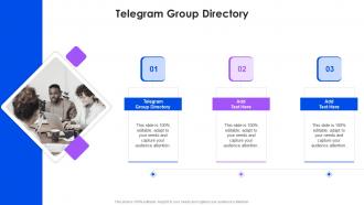 Telegram Group Directory In Powerpoint And Google Slides Cpb