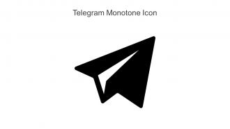 Telegram Monotone Icon