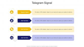 Telegram Signal In Powerpoint And Google Slides Cpb