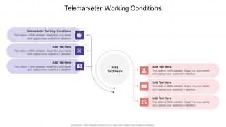 Telemarketer Working Conditions In Powerpoint And Google Slides Cpb