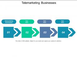Telemarketing businesses ppt powerpoint presentation icon themes cpb