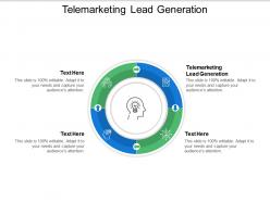 Telemarketing lead generation ppt powerpoint presentation visual aids backgrounds cpb