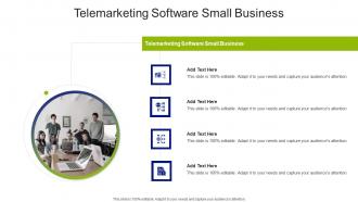 Telemarketing Software Small Business In Powerpoint And Google Slides Cpb