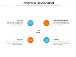 Telematics development ppt powerpoint presentation outline structure cpb