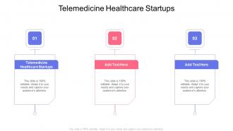 Telemedicine Healthcare Startups In Powerpoint And Google Slides Cpb