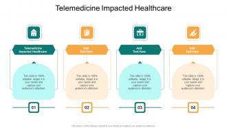 Telemedicine Impacted Healthcare In Powerpoint And Google Slides Cpb