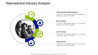 Telemedicine Industry Analysis In Powerpoint And Google Slides Cpb