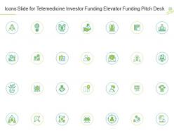 Telemedicine investor funding elevator funding pitch deck ppt template