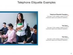 Telephone etiquette examples ppt powerpoint presentation gallery influencers cpb