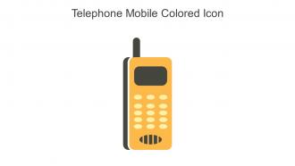 Telephone Mobile Colored Icon In Powerpoint Pptx Png And Editable Eps Format