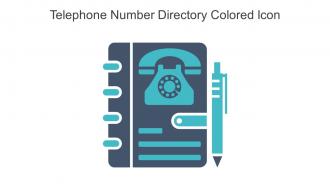 Telephone Number Directory Colored Icon In Powerpoint Pptx Png And Editable Eps Format