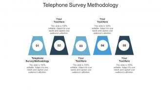Telephone survey methodology ppt powerpoint presentation infographic template graphics pictures cpb