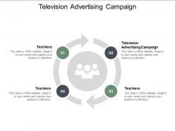 Television advertising campaign ppt powerpoint presentation show graphics cpb