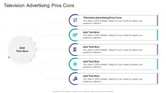 Television Advertising Pros Cons In Powerpoint And Google Slides Cpb