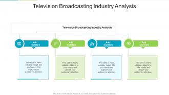 Television Broadcasting Industry Analysis In Powerpoint And Google Slides Cpb