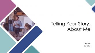 Telling Your Story About Me PPT Sample AT