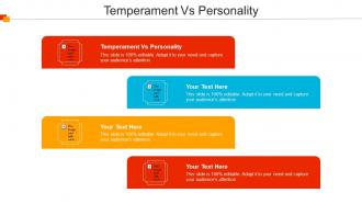 Temperament Vs Personality Ppt Powerpoint Presentation Summary Mockup Cpb