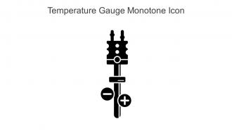 Temperature Gauge Monotone Icon In Powerpoint Pptx Png And Editable Eps Format