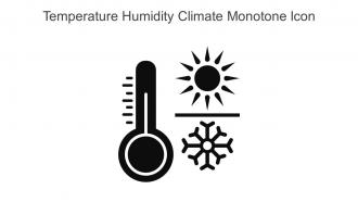 Temperature Humidity Climate Monotone Icon In Powerpoint Pptx Png And Editable Eps Format