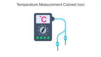 Temperature Measurement Colored Icon In Powerpoint Pptx Png And Editable Eps Format